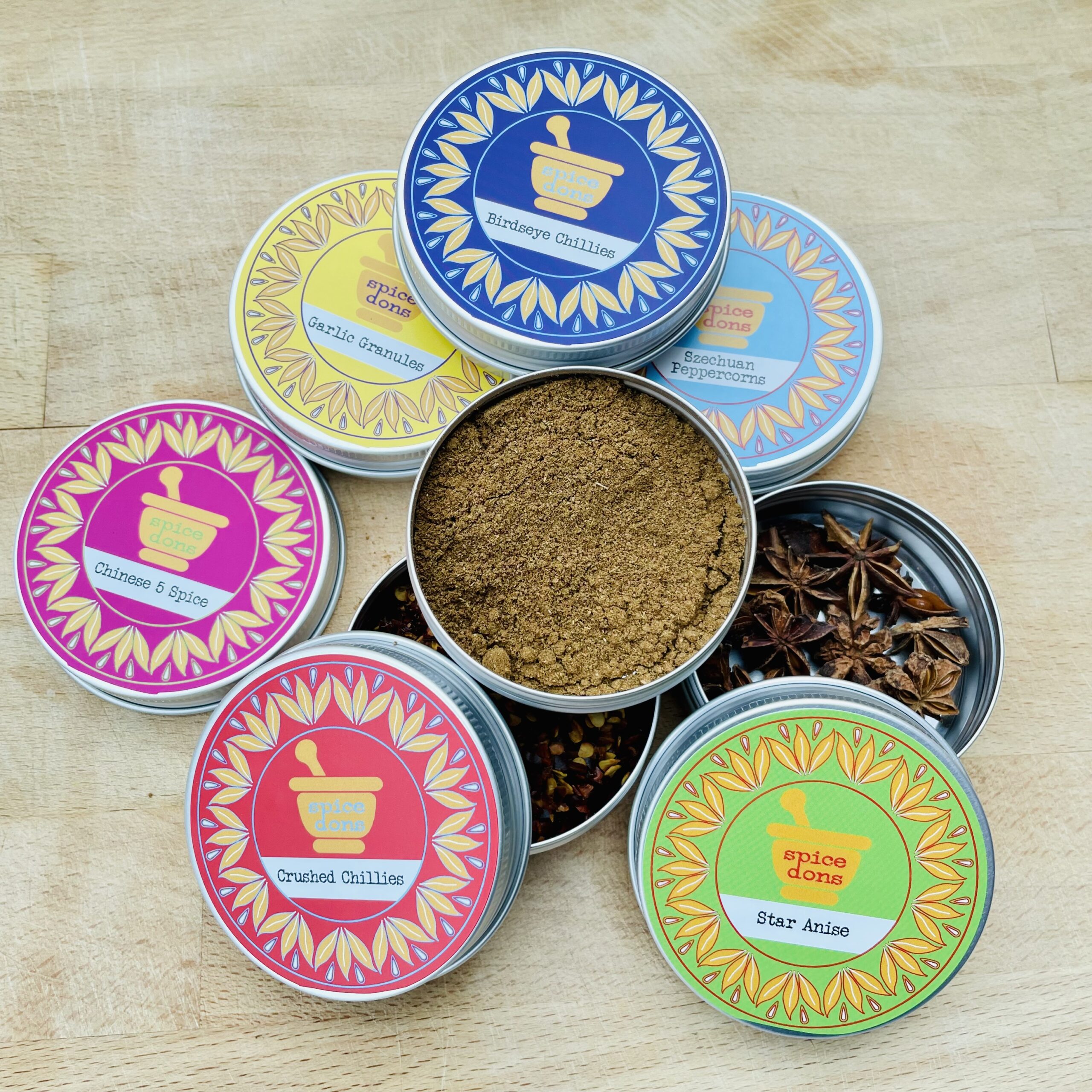 The Spice Dons' Complete Hot Wok Spice Kit - Image 2
